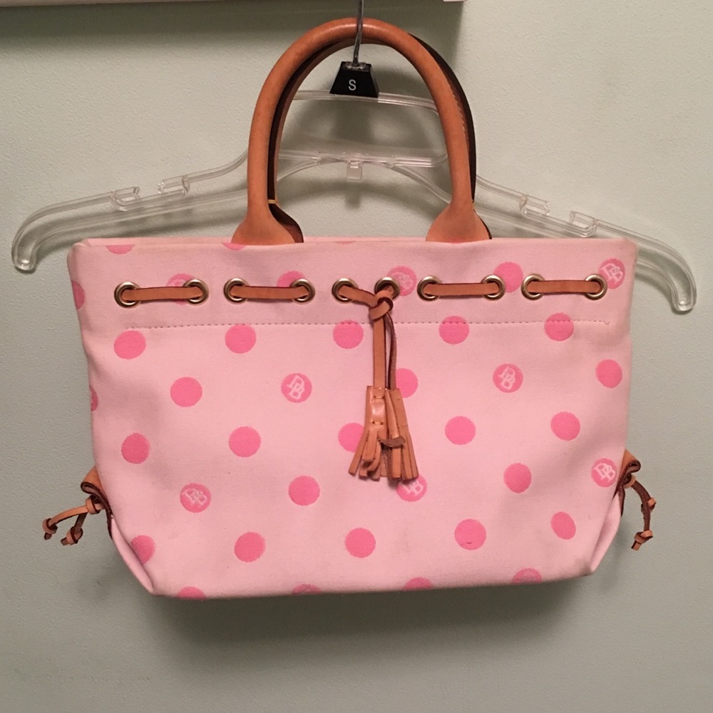 Polka dot dooney and bourke bag